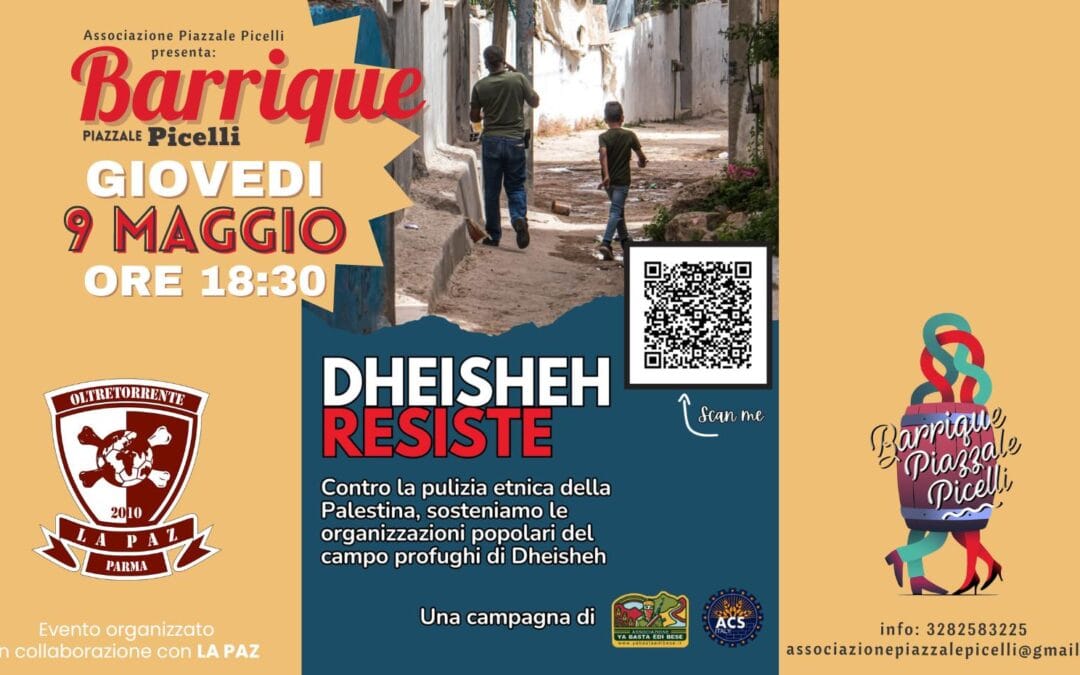 Presentazione della campagna “Dheisheh Resiste”