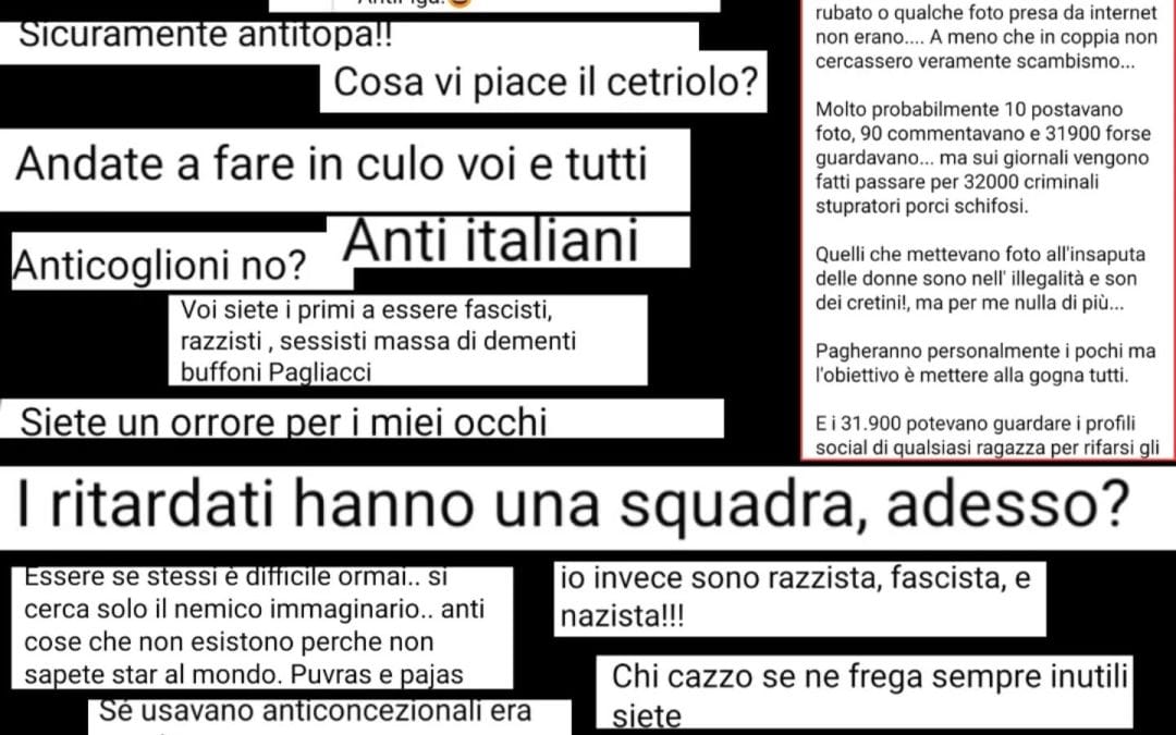 680 commenti d’odio